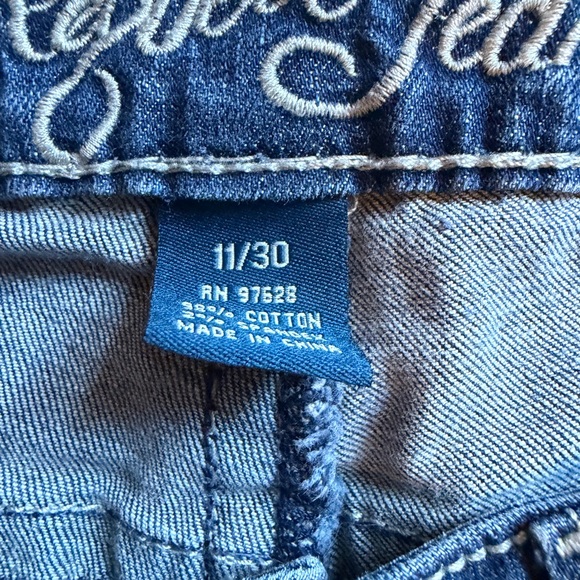 Request Brand Stylish Indigo Women's Skinny Jeans Like New - Picture 8 of 11